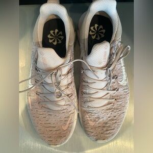 Nike Pink Athletic Shoes Lightweight Breathable Design